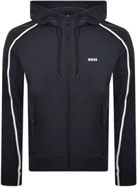Hugo Boss Men's Saggy 1 Full Zip Sweatshirt, Blue Blue
