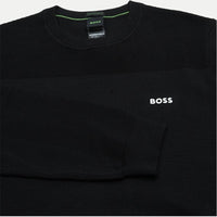 Hugo Boss Men's Momentum-X Crewneck Knit Sweater, Black