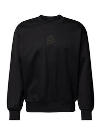 Hugo Boss Men's Soleri 1895 Crewneck Sweater, Black Black