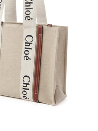 Chloe` Chloe` Women Woody Linen Tote Bag