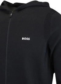 Hugo Boss Men's Ever-X Full Zip Sweatshirt, Black