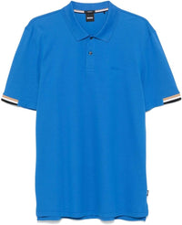 Hugo Boss Men's Parlay 147 Short Sleeve Polo, Bright Blue Bright Blue