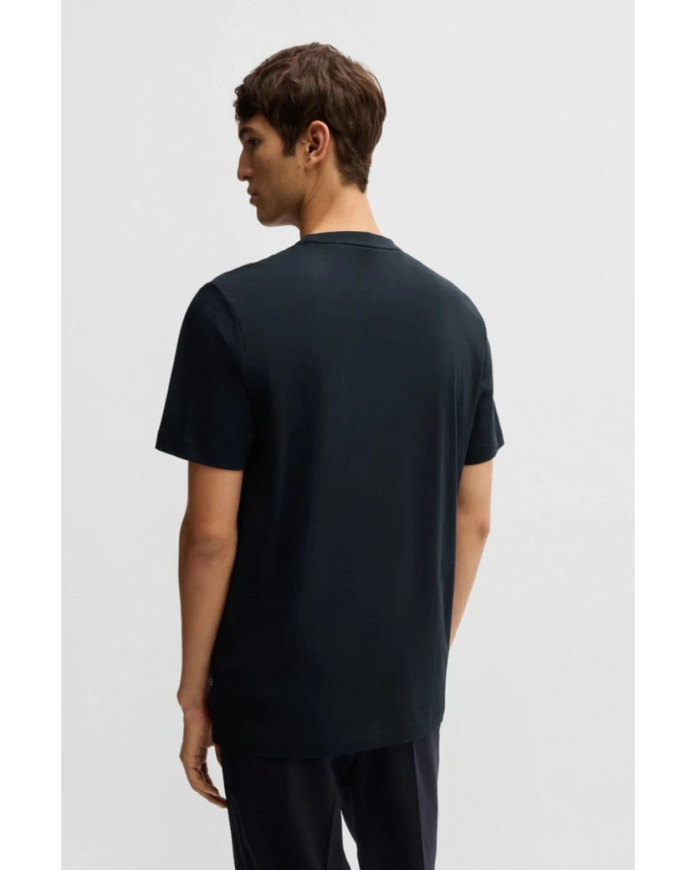 Hugo Boss Men's Thompson 60 Crew Neck T-Shirt, Dark Blue