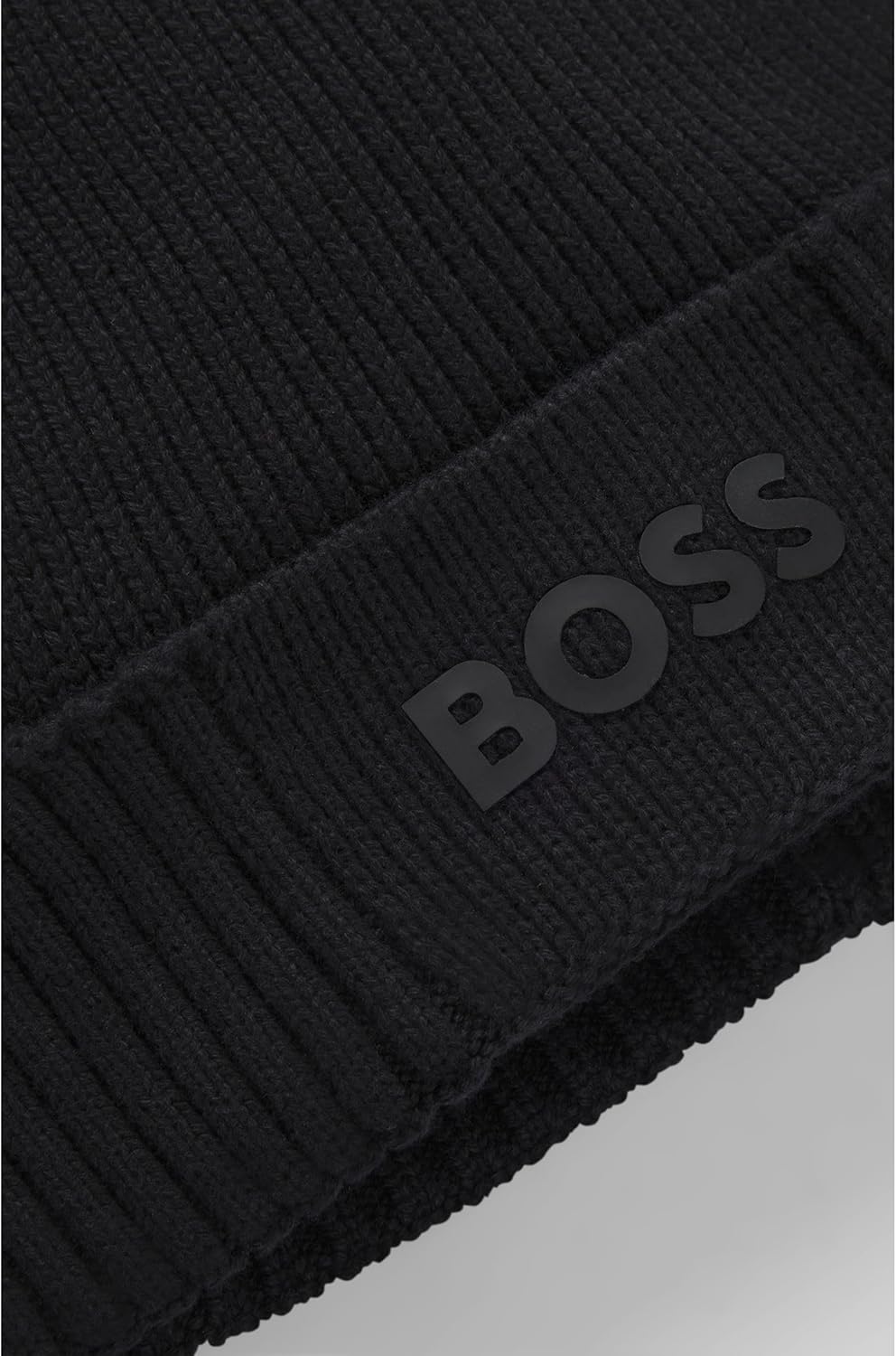Hugo Boss Men's Asic Beanie, Black
