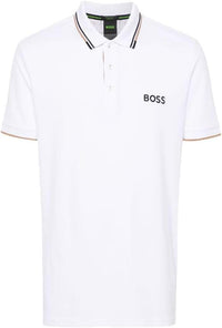 Hugo Boss Men's Paddy Pro Sretch Polo, White White
