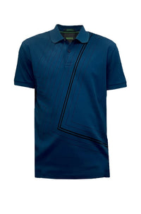 Hugo Boss Men's Paddy 2 Short Sleeve Polo, Open Blue Open Blue