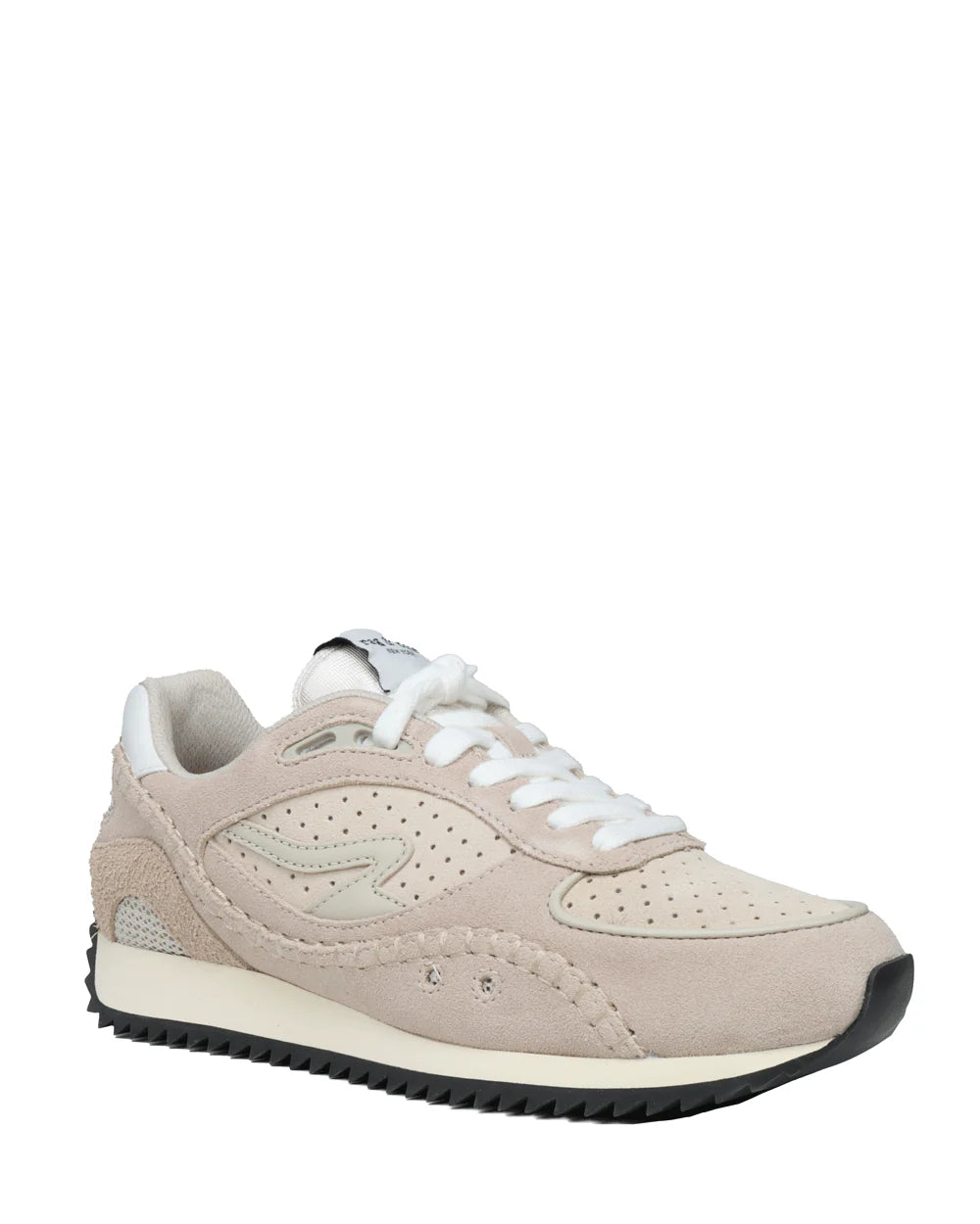 rag & bone Women's RB Drift Runner Suede Sneakers, Pebble Pebble