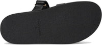 Tory Burch Women's INES Leather Sport Slides, Perfect Black
