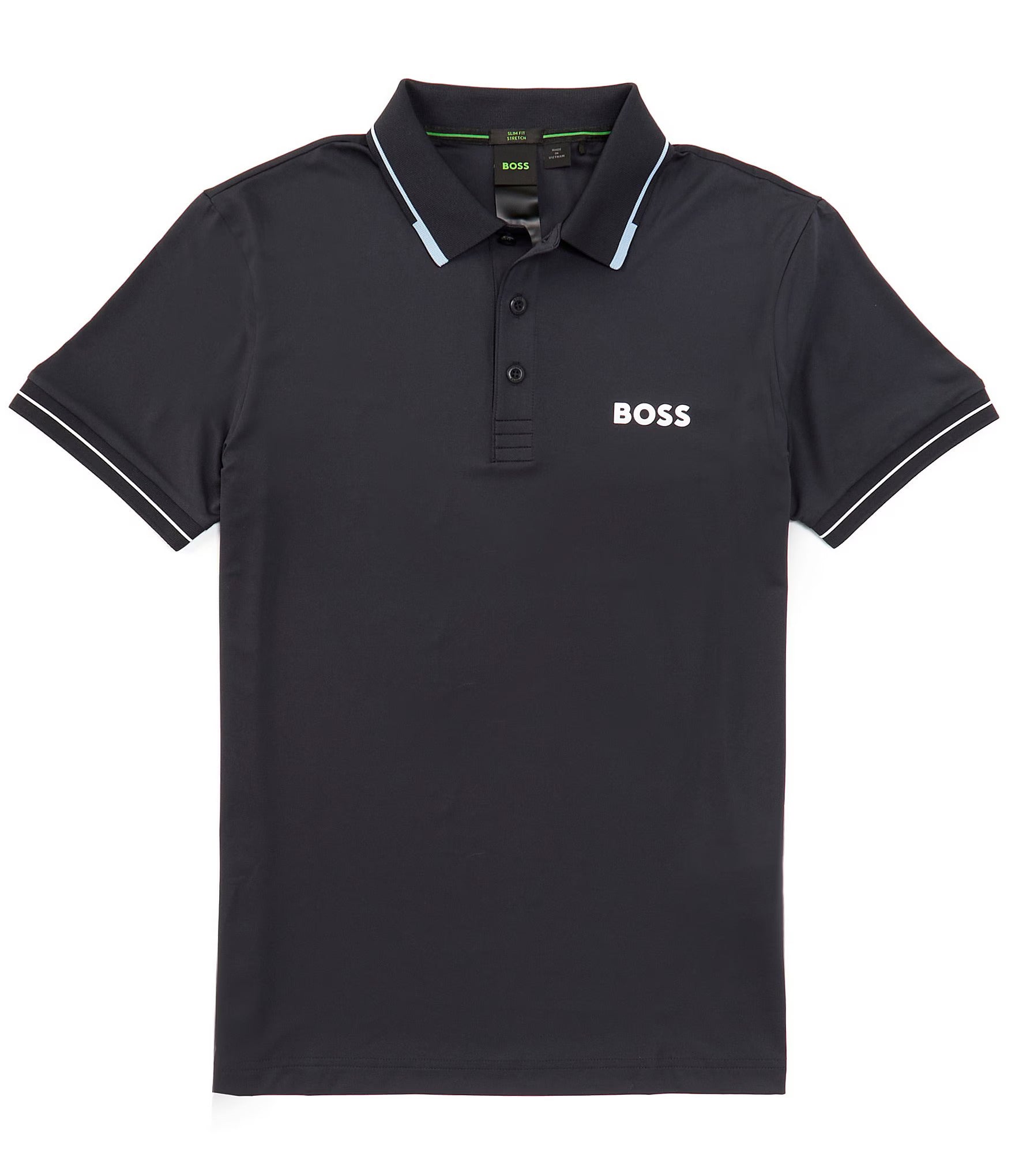 Hugo Boss Men's Paul Pro Slim Fit Polo, Dark Blue Dark Blue