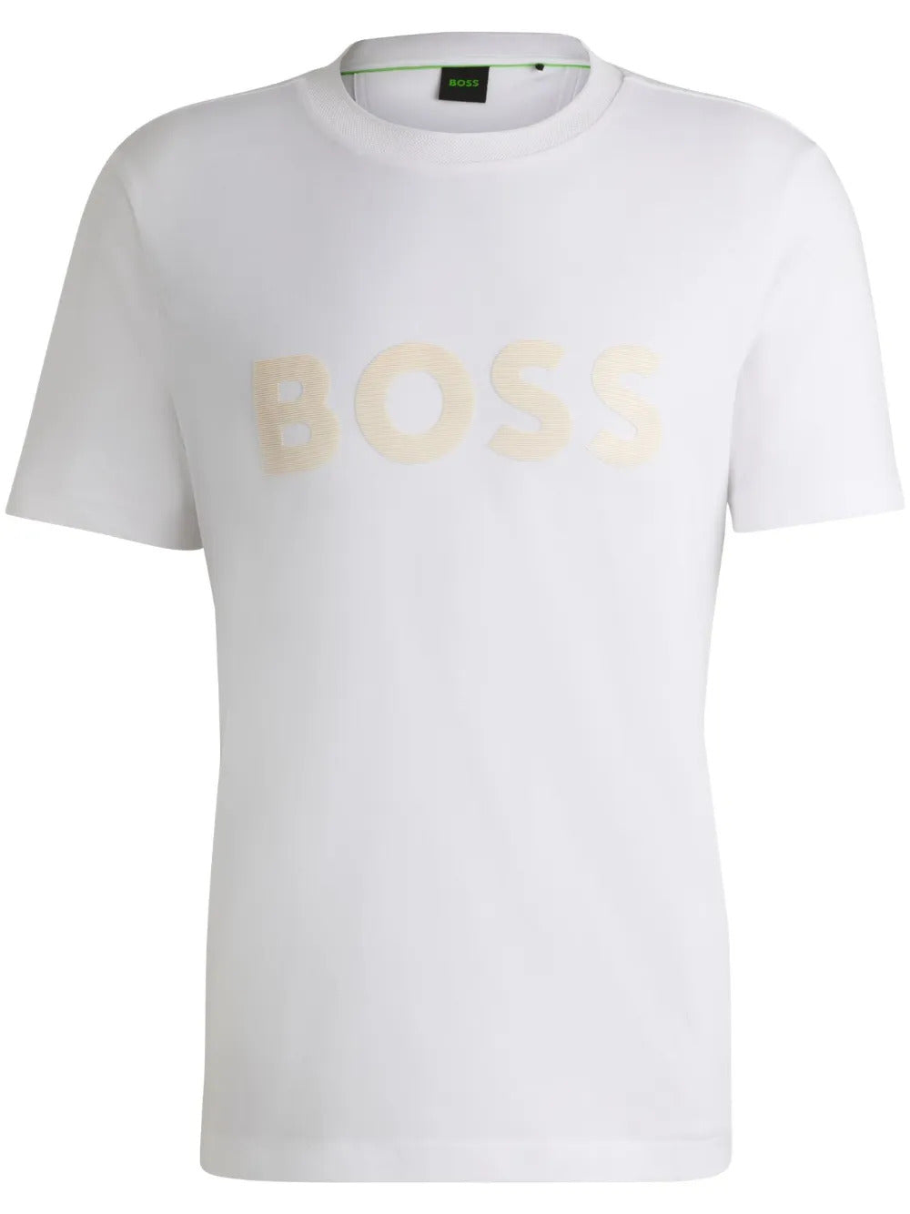 Hugo Boss Men's Tee Mirror 2 Crewneck T-Shirt, White White