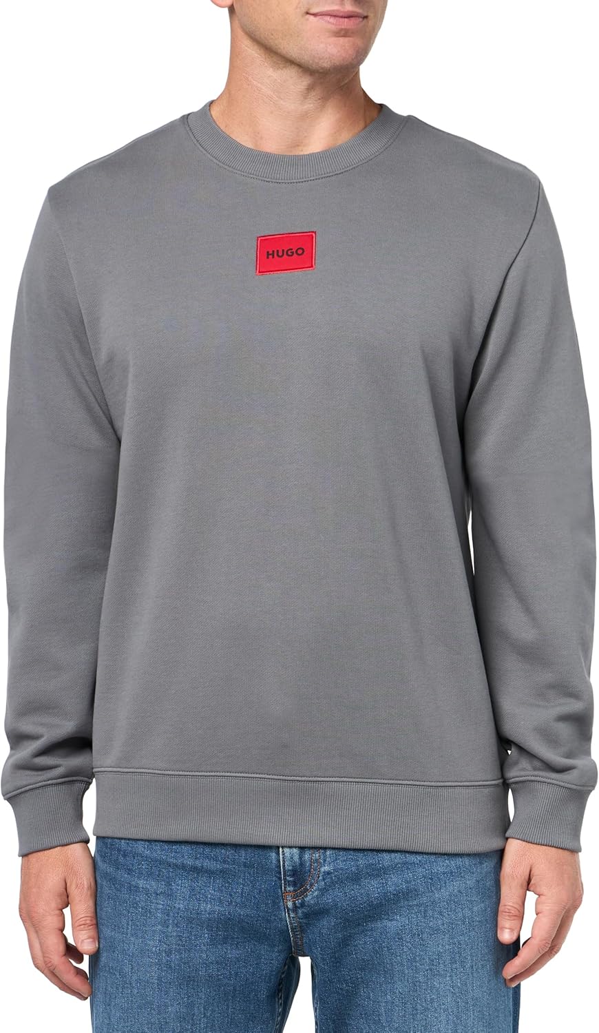 Hugo Men's Diragol 212 Crewneck Sweater, Lave Smoke Lava Smoke