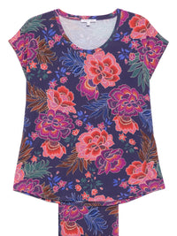 Johnny Was Women's The Bobbie Crop PJ Set, Etta's Garden Etta's Garden