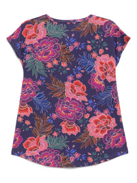 Johnny Was Women's The Bobbie Crop PJ Set, Etta's Garden