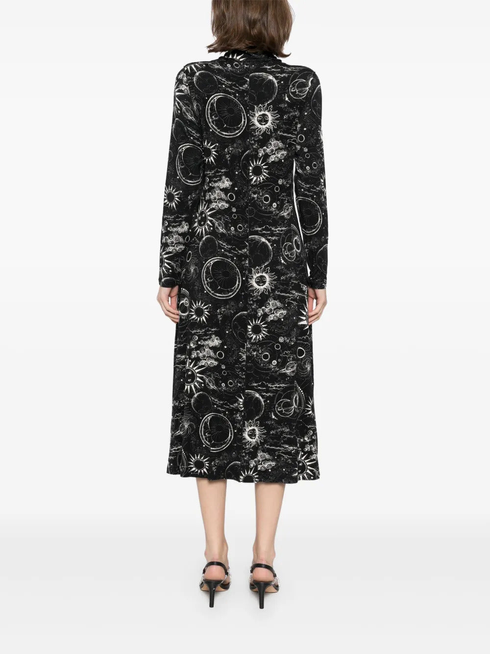 Johnny Was Women's The Janie Seamed Mock Neck Dress, Mina