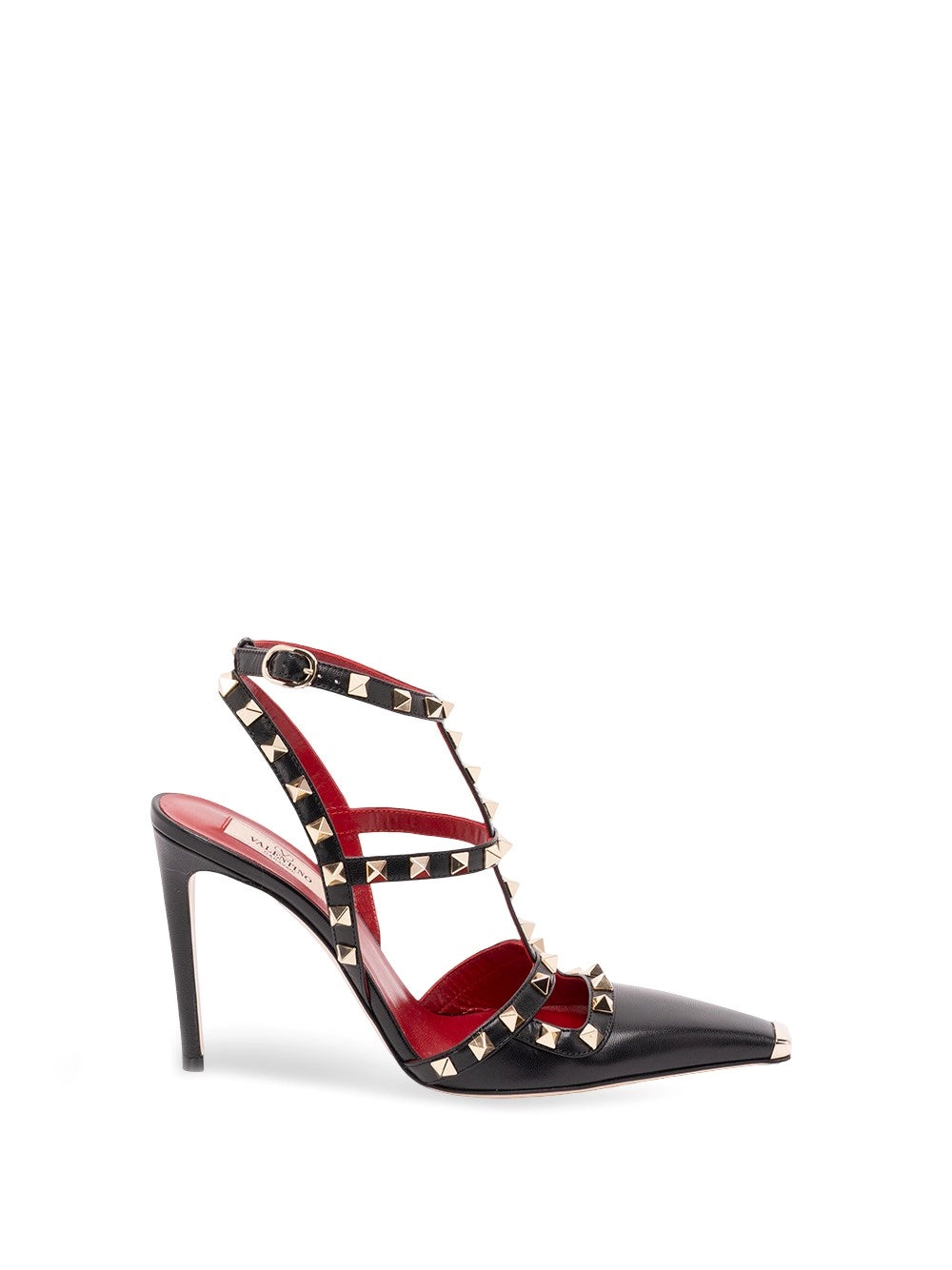 Valentino Garavani Women Rockstud Kidskin Pumps 100Mm