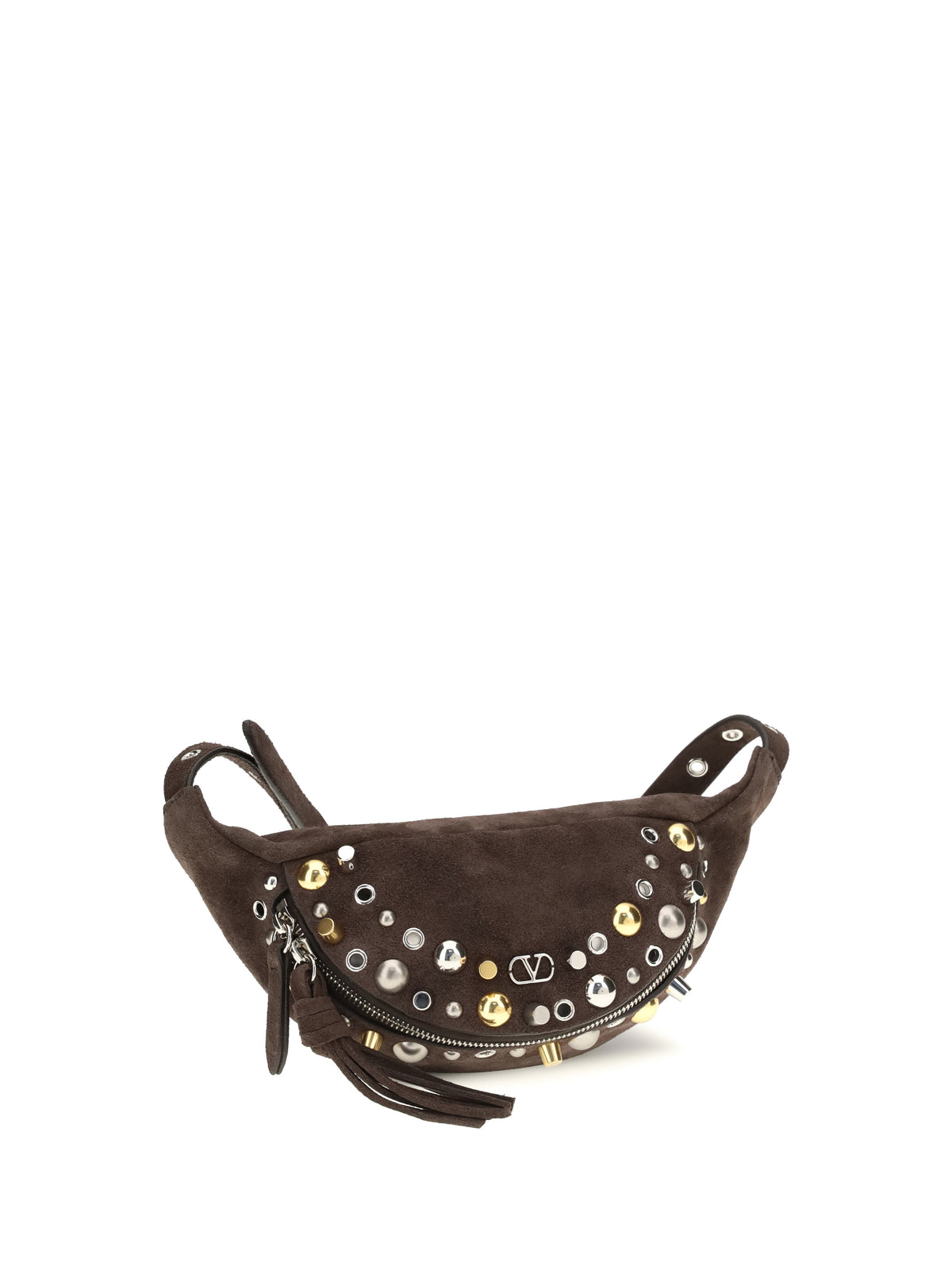Valentino Garavani Men Nellcôte Suede Fanny Pack