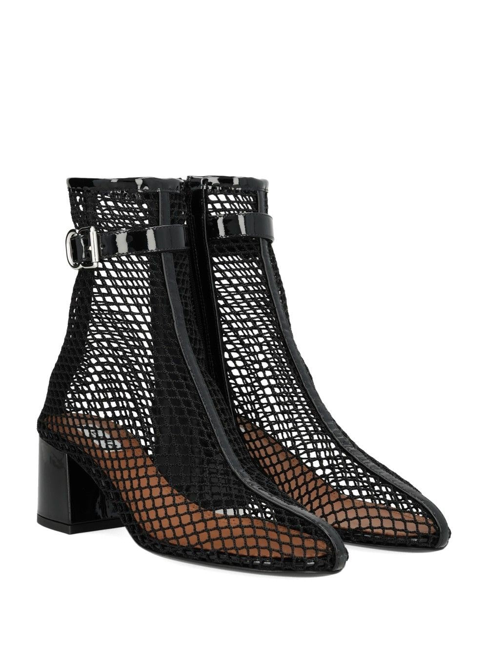 Alaïa Women Mesh Ankle Boots