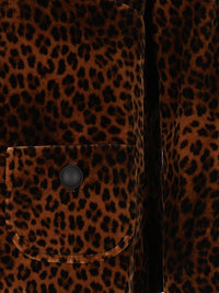 Tagliatore Tagliatore Women Idelle Animal-Print Cotton Jacket