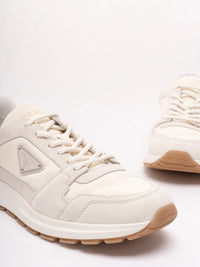 Prada Prada Men Prax Suede And Re-Nylon Sneakers
