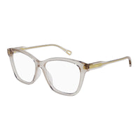Chloe Eyeglasses Square Full Rim, Shiny Black Frame and Clear Demo Lens Lens CH0084OA001