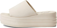 Free People Women's Harbor Platform Sandals, Vanilla