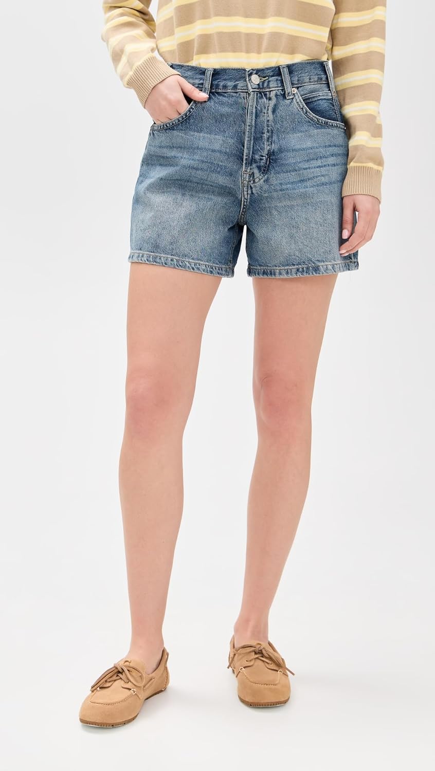 Free People Women's Tippi Denim Shorts, In Your Town
