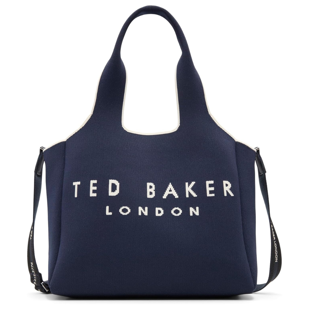 Ted Baker Women's Sara Jaquard Knit Tote, Navy