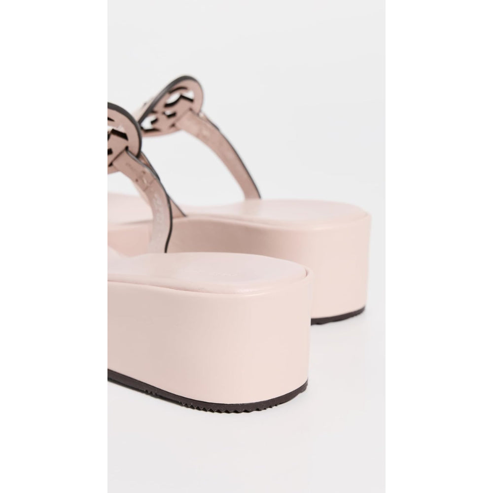 Tory Burch Women's Miller Wedge Sandal, Soft Pink
