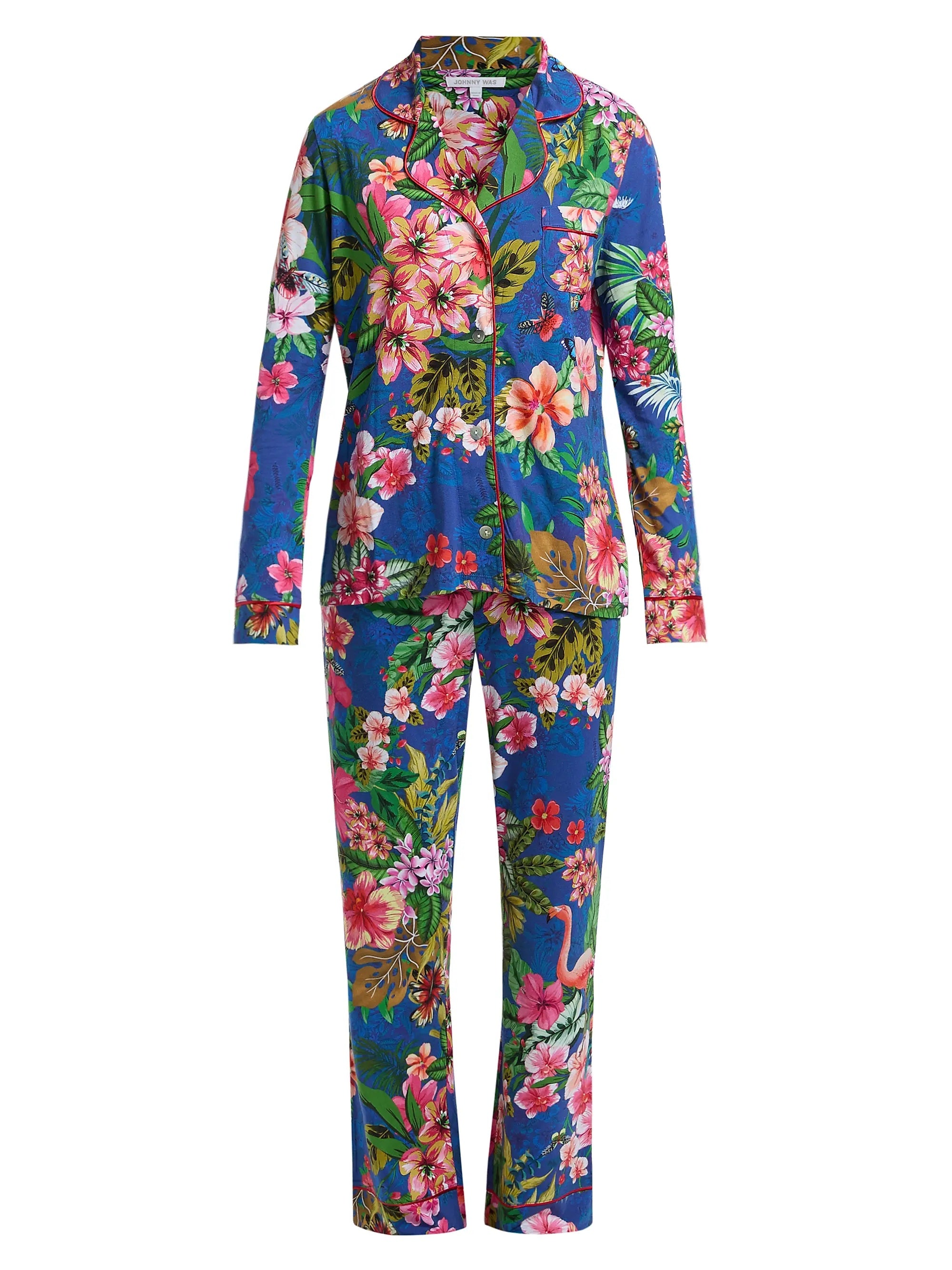 Johnny Was Women's The Carly PJ Set, Amorina