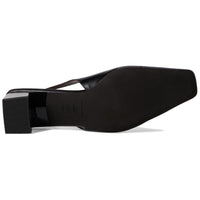 Tory Burch Women's Georgia Leather Slingback 55mm Sandals, Perfect Black