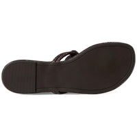 Tory Burch Women's Miller Knotted Pave Sandals, Cocoa