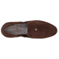 Tory Burch Women's Suede Ballet Loafers, Dark Cocoa