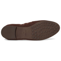 Tory Burch Women's Suede Ballet Loafers, Dark Cocoa