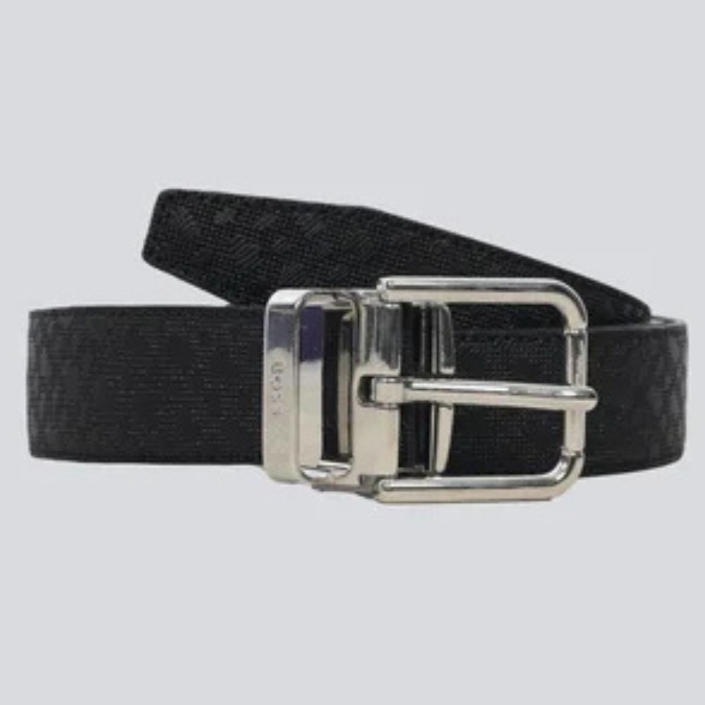 Hugo Boss Men's Onavi Leather Belt, Black