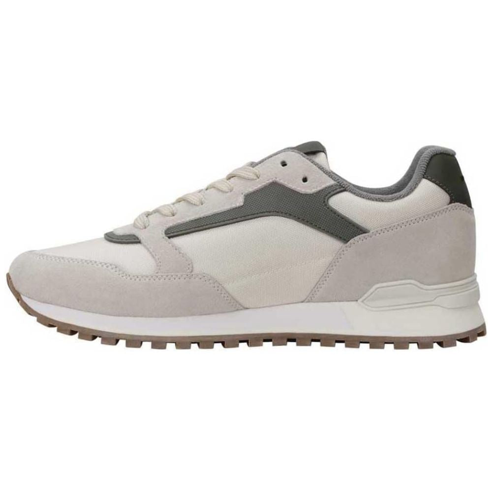 Hugo Boss Men's Parkour Suede Running Sneaker, Medium Grey