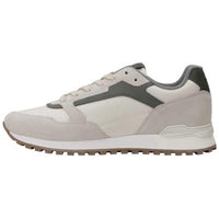 Hugo Boss Men's Parkour Suede Running Sneaker, Medium Grey