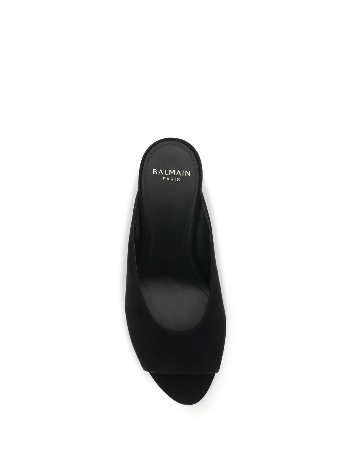 BALMAIN Balmain Women Suede Open-Toe Mules