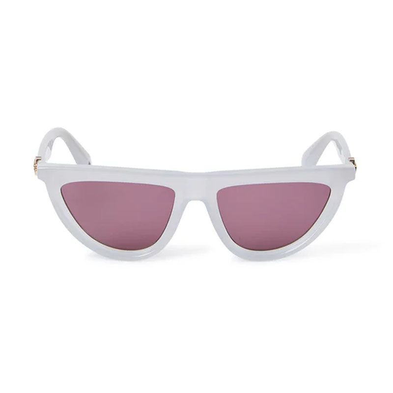 Off-White Sunglasses Geometric Full Rim, Havana Frame and Pink Lens OERI13VJASPER6030