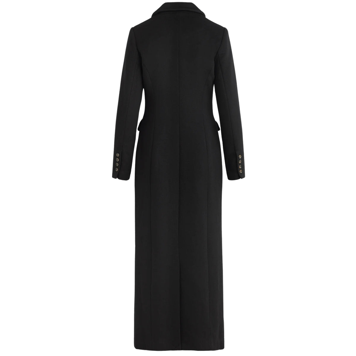 Favorite Daughter Women's The Simon Wool Coat, Black