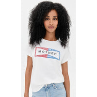 Mother Women's The Boxy Goodie Goodie Tee, Fluff Fast as Mother