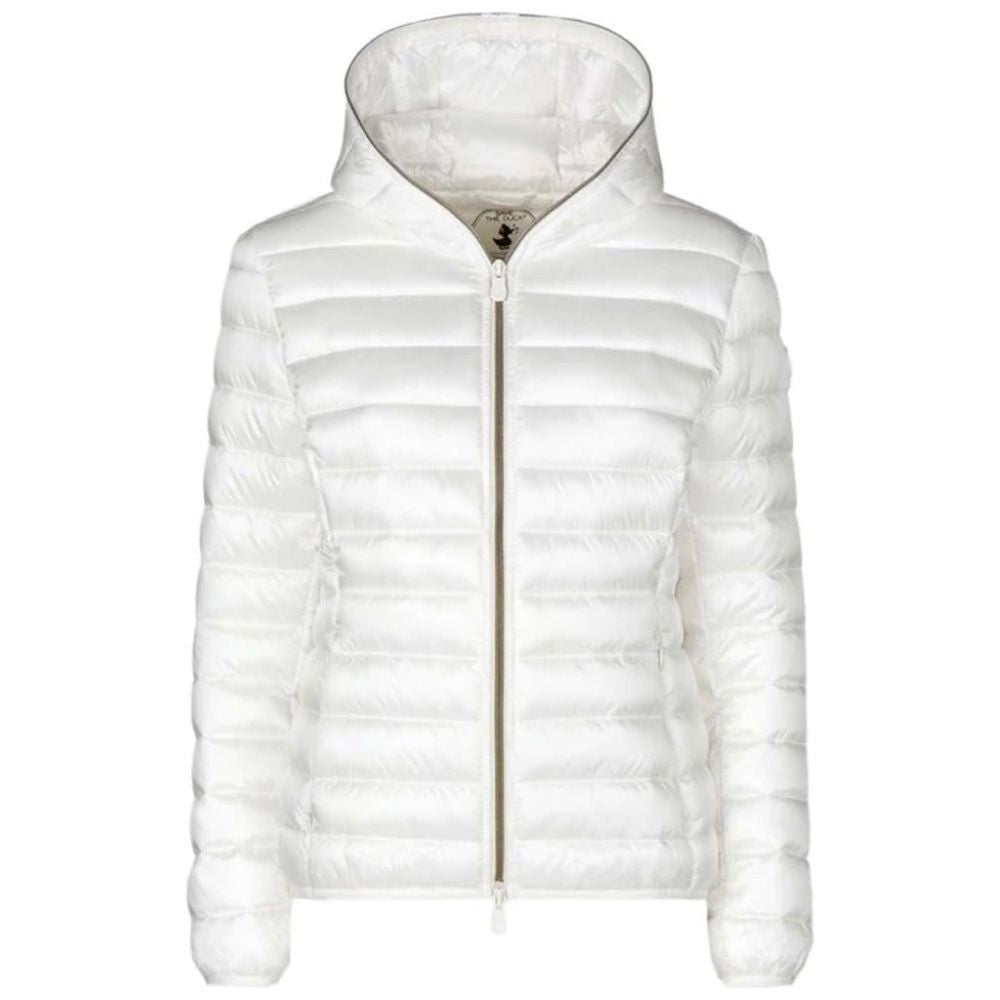 Save the Duck Women's Alexic Lightweight Puffer Jacket, Off-White