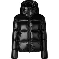 Save the Duck Women's Biddy Puffer Coat, Black