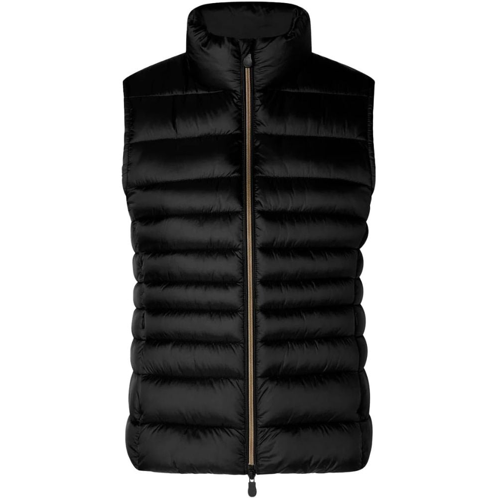Save the Duck Women's Lynn Puffer Vest, Black