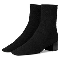 Tory Burch Women's Stretch Ankle 45mm Boot, Perfect Black