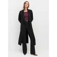 Favorite Daughter Women's The Paola Wool Blend Coat, Black