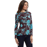 Johnny Was Women's Janie Fitted Long Sleeve Tee, Alexandria
