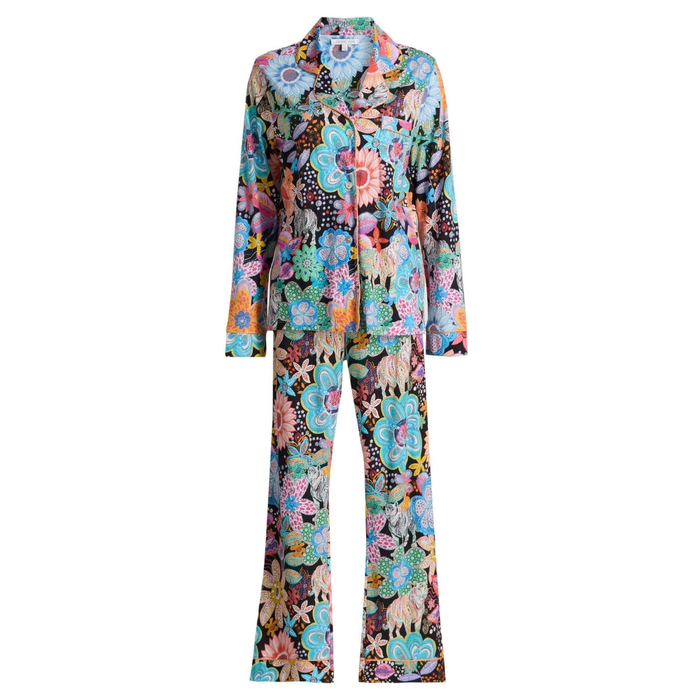 Johnny Was Women's the Carly PJ Set, Caetana All-Over Print