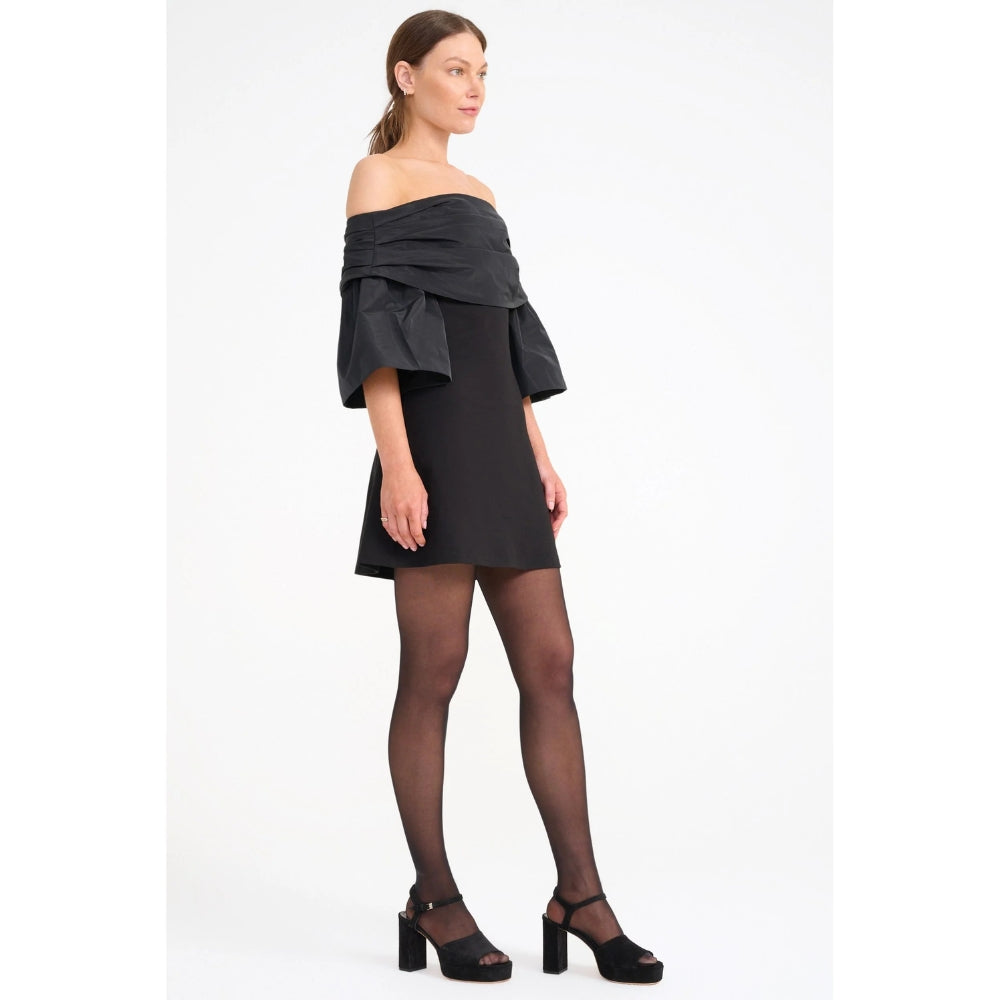 Staud Women's Harper Mini Dress, Black