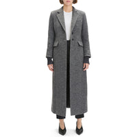 Favorite Daughter Women's The City Coat, Grey Twill