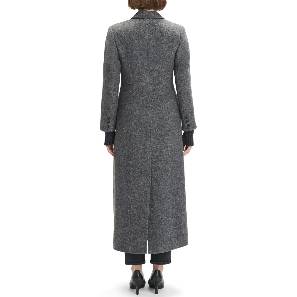 Favorite Daughter Women's The City Coat, Grey Twill